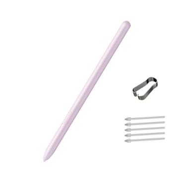 Imagem de Caneta Stylus Galaxy Tab S9 FE para Samsung Galaxy Tab S9 FE/S9 FE Plus/S9 FE+/S9/S9+ SM-X510, SM-X516B S Pen para Samsung Galaxy Tab S9 FE com pontas (roxa)