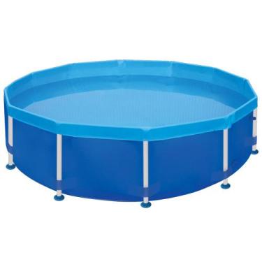 Imagem de Piscina Circular 4500 Litros Ø2,78m x 0,77cm PVC Azul 1007 MOR