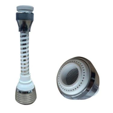 Imagem de Extensor para Torneira Flexível Arejador 2 Tipos de Jatos - DAP