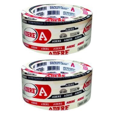 Imagem de Fita Crepe 48x50 Uso Geral (423) C/2 Pcs Tapefix Adere, Único