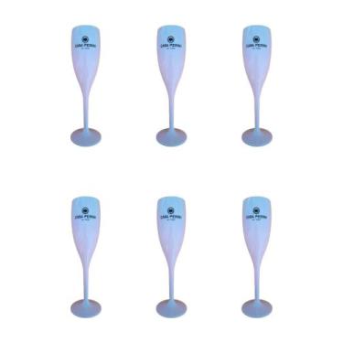 Imagem de Kit Taça de Acrílico Casa Perini para Champanhe / Espumante - 6 unidad