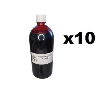 Imagem de 10 Litros Sangue Artificial Falso maquiagem efeito artística - Lynx