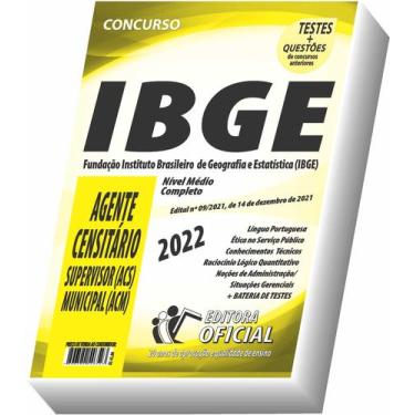 Imagem de Apostila IBGE - Agente Censitário Municipal (ACM) - Material Didático 