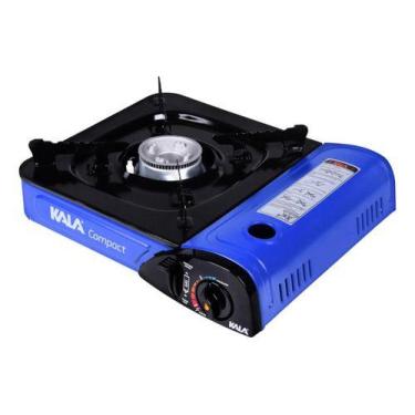 Imagem de Fogareiro A Gas Compact Acendimento Automático Azul - Kala