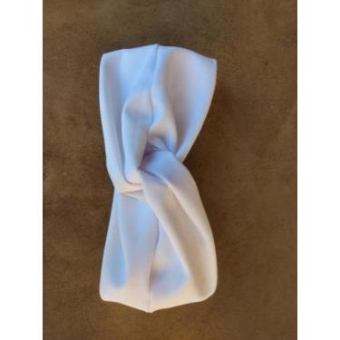 Imagem de Faixa Para Cabelo Turbante Jaleco Art, Off-white