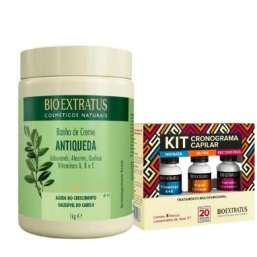 Imagem de Cronograma Capilar Bio Extratus Banho de Creme Jaborandi 1kg