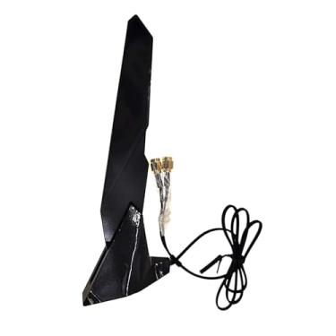 Imagem de Antena WiFi banda dupla 2,4 GHz 5 GHz substituição para ASUS ROG B460/B360, M13H/M12/M11, Z390/Z690/Z490/X570