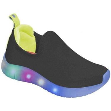 Imagem de Tênis Infantil Menino Kidy Light Fun Preto 29