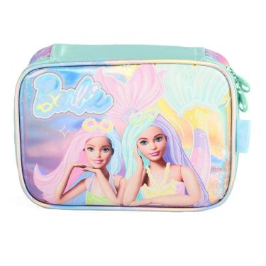 Imagem de Estojo Box 100 Pens Luxcel Barbie Sereia Verde