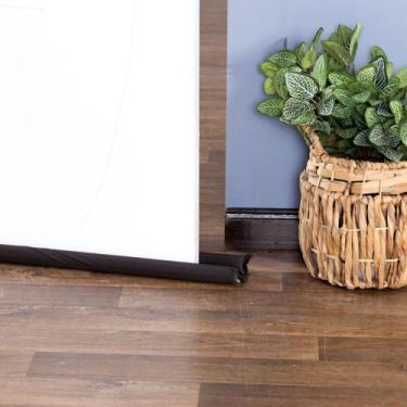 Imagem de Protetor Para Porta Impermeável Com Rolo Duplo Anti-Insetos Anti-Poeir