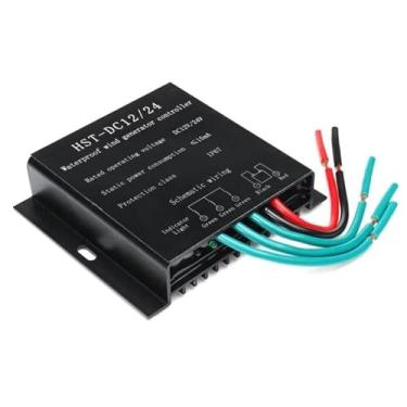 Imagem de 12v,HYZHANHONG Controlador de gerador de turbina eólica 500W-2000W 12V/24V/48V Estabilizador de painel solar adequado para controlador eólico híbrido e regulador solar