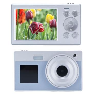 Imagem de Câmera Digital para Fotografia, Câmera de Vlogging de Foco Automático 1080p 48MP Com Tela de 2,8 Polegadas, Câmera Compacta de Deslocamento Digital de Zoom Digital 16x
