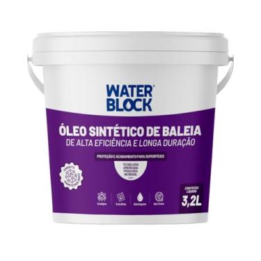 Imagem de Óleo Sintético de Baleia Balde 3,2L Para Construção Civil Hidrofugante Evita Mofo Com Isolante Térmico Aditivo Impermeabilizante Hidrofóbico