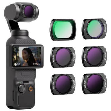 Imagem de Conjunto de filtros Neewer Magnetic ND/CPL para DJI OSMO Pocket 3