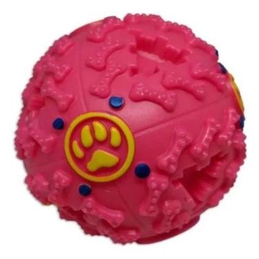 Imagem de Brinquedo Interativo Caes Porta Petiscos Ração Emite Som - Alwy