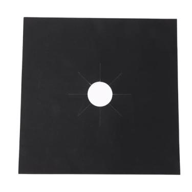 Imagem de 4pcs de Fogão a Gás, 270 X 270 X 0,12 Mm PTFE Non Stick Reutilizável a Gás Capa Protetor de Capa do Fogão a Gás Capas de Fogão a Gás Tampas Superiores para Cozinha