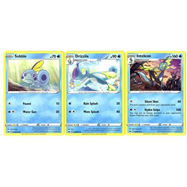 Imagem de Inteleon 059/202 Espada e Escudo - Lote de 3 cartas Evolution Pokemon