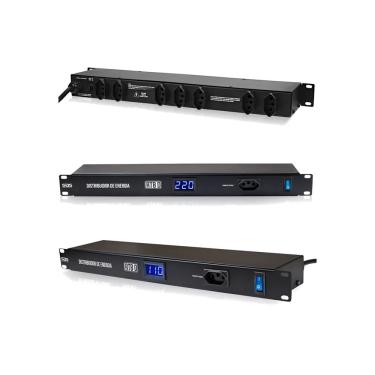 Imagem de Regua de ac santo angelo RT8D display digital 8 tomadas