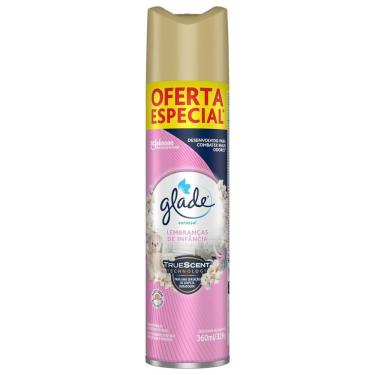 Imagem de Odorizador de Ambiente Aerossol Lembranças de Infância Glade Frasco 360ml Oferta Especial