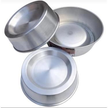 Imagem de Kit 3 Formas de bolo piscina ballerine decorada 18cm alumínio grosso -