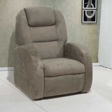 Imagem de Poltrona do Papai Reclinável Civic Matrix Marrom Leartam