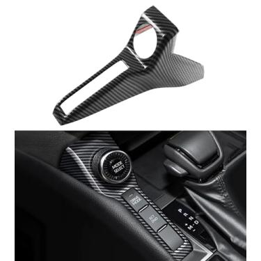 Imagem de ushilife Acabamento da tampa do botão lateral de controle central compatível com Toyota Land Cruiser 2024 2025 250 1958 Prado LC250 J250, painel de ajuste do modo de acionamento, acabamento interno