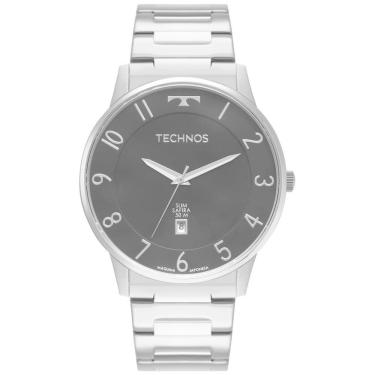 Imagem de Relógio Technos Masculino Gm10Yq/1P Slim Prateado