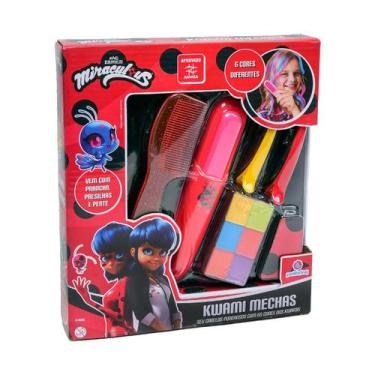 Imagem de Kit Mechas Coloridas Ladybug - Polibrinq