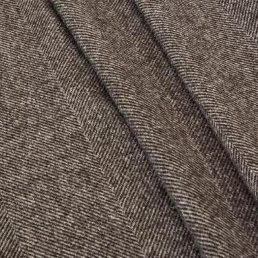 Imagem de The Yard, tecido italiano de pata de galo real 100 % lã, tecido clássico de lã xadrez para casacos da moda, calças, saias, bricolage e decoração de casa (café, 3 jardas)