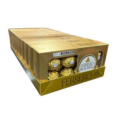 Imagem de Kit Chocolate Ferrro Rocher 10 caixas de 100g - 80 bombons