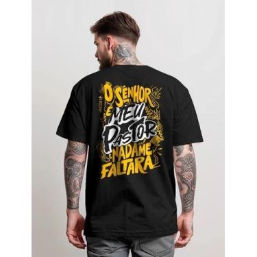 Imagem de Camiseta T-Shirt Masculina Nada Me Faltara Diverse Estilos Camisa Manf