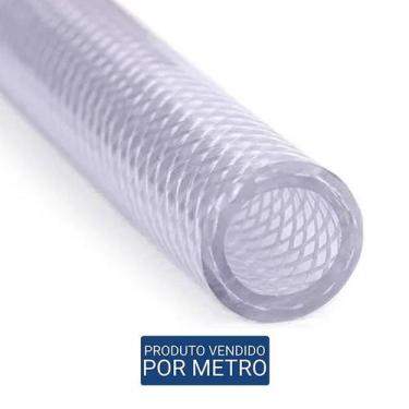 Imagem de Mangueira Cristal Trançada 5/16x2.5mm Para Metro Pabovi, Cristal
