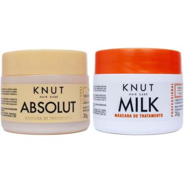 Imagem de Kit Knut Duo Máscaras Milk Absolut Cronograma Capilar 30g