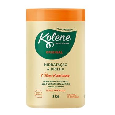 Imagem de Kolene Condicionador Creme De Tratamento Kolene Original Amarelo