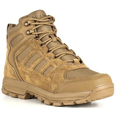 Imagem de Bota masculina LAPG Terrain Mid para caminhada, durável e confortável, para trilha, trabalho e uso diário, coiote, Coiote, 37
