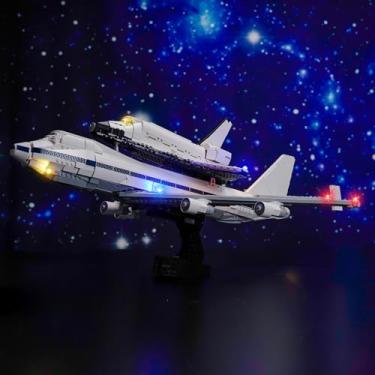 Imagem de LocoLee Light kit Compatible with Lego 10360 Shuttle Carrier Aircraft - No Model Only Light, LED Lighting Accessories Compatible with Lego Space Shuttle Transportation Aircraft (Standard Version)
