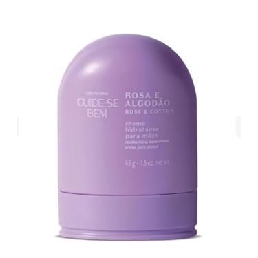 Imagem de Rosa & Algodão Creme Hidratante Para Mãos 45 Gr O Boticário