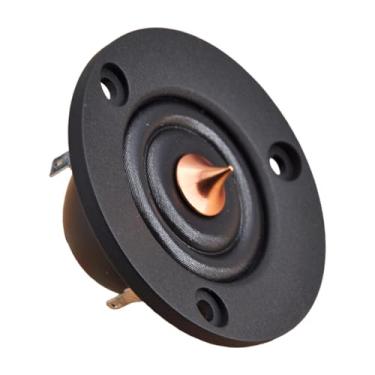 Imagem de AsrMyjcx Tweeter de cúpula de filme de seda, alto-falante de agudos, 4ω 30W, som HiFi para escritórios, locais comerciais, veículos, palcos, entusiastas