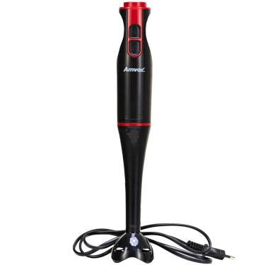 Imagem de Mixer Triturador Processador Alimentos Elétrico Portátil 2 em 1 400W c/ Copo 220V Amvox Apr 400