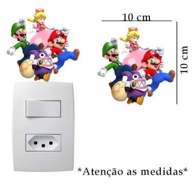 Imagem de Adesivo De Interruptor Mario Mod02