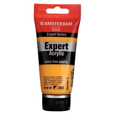 Imagem de Amsterdam Tubo acrílico Expert 75 ml – Amarelo profundo permanente (importação do Japão)