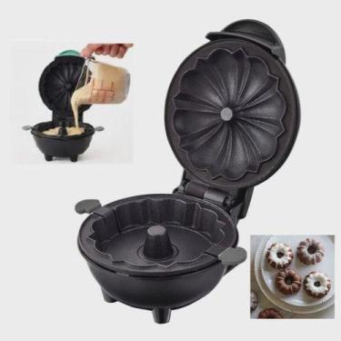 Imagem de Máquina De Fazer Bolo Bundt Portátil Cake Maker 220v Preto - Hyllus, 2