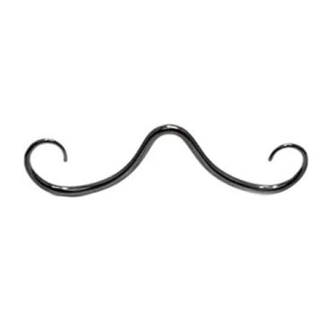 Imagem de Yjcnelcr Piercing de septo, bigode, nariz, argola de aço inoxidável, piercing de septo, bijuteria corporal moderna