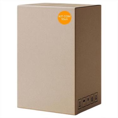 Imagem de Kit Mudança 5 e 10 Caixas De Papelão 35x30x75cm Mais Resistente - AMJ,