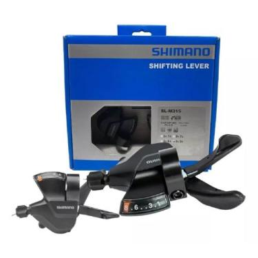 Imagem de Alavanca Cambio Shimano Altus M315 24v 3x8 Com Conduítes