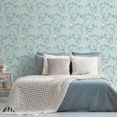 Imagem de Papel De Parede Hana Floral Azul 1900-1