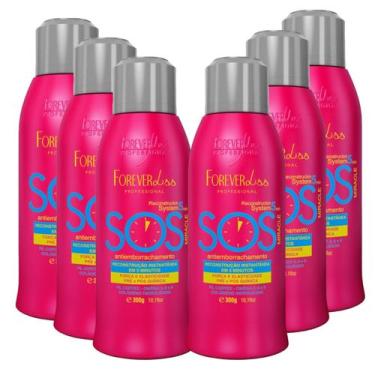 Imagem de Kit SOS Reconstrutor Forever Liss 6 Unidades de 300ml cada
