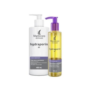 Imagem de Kit Hidratação Instantânea Hydraporin Corpo e Rosto - Mantecorp Skinca
