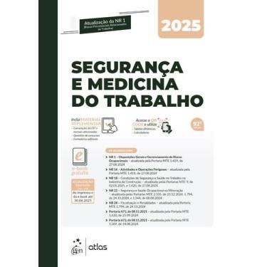 Imagem de Livro - Segurança e Medicina do Trabalho - 92ª Edição 2025