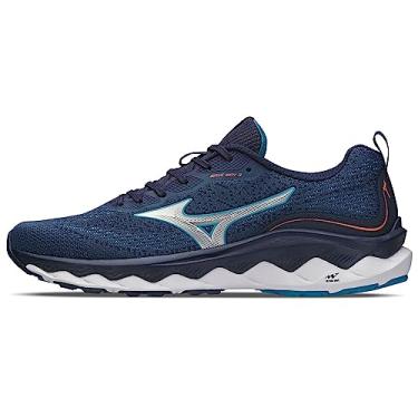 Imagem de Tênis Mizuno Masculino Wave Way 3 Azul Petróleo 101070070-474 40